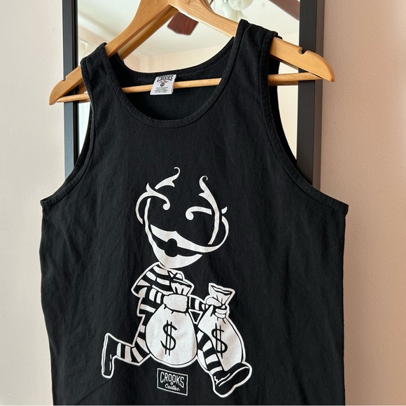 Crooks & Castles tank top sleeveless tee shirt - Picture 2 of 9